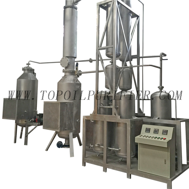 EOS Car Waste Engine Oil Recycling and Distillation Plant